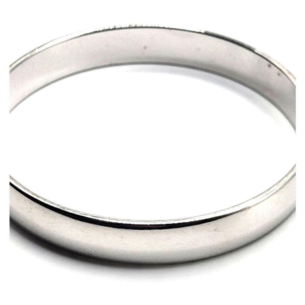 Stainless Steel Wide Monet Bangle Bracelet 7.7in